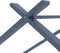 vidaXL - Kinderbedframe - massief - grenenhout - grijs - 90x200 - cm