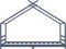 vidaXL - Kinderbedframe - massief - grenenhout - grijs - 90x200 - cm