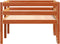 vidaXL - Kinderbedframe - massief - grenenhout - wasbruin - 75x190 - cm