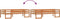 vidaXL - Kinderbedframe - massief - grenenhout - wasbruin - 75x190 - cm
