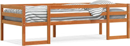 vidaXL - Kinderbedframe - massief - grenenhout - wasbruin - 80x200 - cm