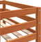 vidaXL - Kinderbedframe - massief - grenenhout - wasbruin - 80x200 - cm