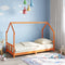 vidaXL - Kinderbedframe - massief - grenenhout - wasbruin - 90x190 - cm