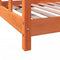 vidaXL - Kinderbedframe - massief - grenenhout - wasbruin - 90x190 - cm