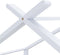vidaXL - Kinderbedframe - massief - grenenhout - wit - 70x140 - cm