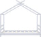 vidaXL - Kinderbedframe - massief - grenenhout - wit - 70x140 - cm