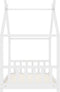vidaXL - Kinderbedframe - massief - grenenhout - wit - 70x140 - cm