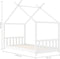 vidaXL - Kinderbedframe - massief - grenenhout - wit - 70x140 - cm