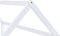 vidaXL - Kinderbedframe - massief - grenenhout - wit - 70x140 - cm