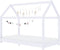 vidaXL - Kinderbedframe - massief - grenenhout - wit - 80x160 - cm