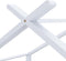 vidaXL - Kinderbedframe - massief - grenenhout - wit - 80x160 - cm