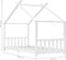 vidaXL - Kinderbedframe - massief - grenenhout - wit - 90x200 - cm