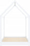 vidaXL - Kinderbedframe - massief - grenenhout - wit - 90x200 - cm