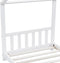 vidaXL - Kinderbedframe - massief - grenenhout - wit - 90x200 - cm