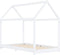 vidaXL - Kinderbedframe - massief - grenenhout - wit - 90x200 - cm