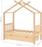 vidaXL - Kinderbedframe - met - lade - massief - grenenhout - 70x140 - cm