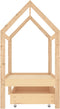 vidaXL - Kinderbedframe - met - lade - massief - grenenhout - 70x140 - cm