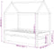 vidaXL - Kinderbedframe - met - lade - massief - grenenhout - 80x160 - cm