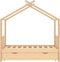 vidaXL - Kinderbedframe - met - lade - massief - grenenhout - 80x160 - cm