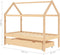 vidaXL - Kinderbedframe - met - lade - massief - grenenhout - 80x160 - cm