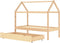 vidaXL - Kinderbedframe - met - lade - massief - grenenhout - 80x160 - cm