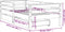 vidaXL - Kinderbedframe - met - lades - 70x140 - cm - massief - grenenhout