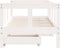 vidaXL - Kinderbedframe - met - lades - 70x140 - cm - massief - grenenhout - wit