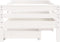 vidaXL - Kinderbedframe - met - lades - 70x140 - cm - massief - grenenhout - wit