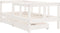 vidaXL - Kinderbedframe - met - lades - 70x140 - cm - massief - grenenhout - wit