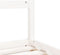 vidaXL - Kinderbedframe - met - lades - 80x160 - cm - massief - grenenhout - wit