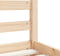 vidaXL - Kinderbedframe - met - lades - 80x160 - cm - massief - grenenhout