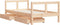 vidaXL - Kinderbedframe - met - lades - 80x160 - cm - massief - grenenhout