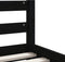 vidaXL - Kinderbedframe - met - lades - 80x200 - cm - massief - grenenhout - zwart
