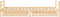 vidaXL - Kinderbedframe - met - lades - 80x200 - cm - massief - grenenhout