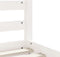 vidaXL - Kinderbedframe - met - lades - 80x200 - cm - massief - grenenhout - wit