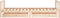 vidaXL - Kinderbedframe - met - lades - 80x200 - cm - massief - grenenhout