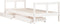 vidaXL - Kinderbedframe - met - lades - 80x200 - cm - massief - grenenhout