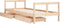 vidaXL - Kinderbedframe - met - lades - 80x200 - cm - massief - grenenhout