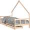 vidaXL - Kinderbedframe - met - lades - 90x190 - cm - massief - grenenhout