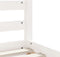 vidaXL - Kinderbedframe - met - lades - 90x190 - cm - massief - grenenhout - wit