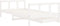 vidaXL - Kinderbedframe - met - lades - 90x190 - cm - massief - grenenhout - wit
