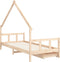 vidaXL - Kinderbedframe - met - lades - 90x190 - cm - massief - grenenhout