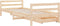 vidaXL - Kinderbedframe - met - lades - 90x190 - cm - massief - grenenhout