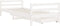 vidaXL - Kinderbedframe - met - lades - 90x190 - cm - massief - grenenhout - wit