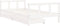 vidaXL - Kinderbedframe - met - lades - 90x190 - cm - massief - grenenhout - wit