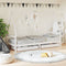 vidaXL - Kinderbedframe - met - lades - 90x200 - cm - massief - grenenhout - wit