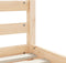 vidaXL - Kinderbedframe - met - lades - 90x200 - cm - massief - grenenhout