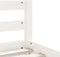 vidaXL - Kinderbedframe - met - lades - 90x200 - cm - massief - grenenhout - wit