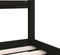 vidaXL - Kinderbedframe - met - lades - 90x200 - cm - massief - grenenhout - zwart