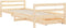 vidaXL - Kinderbedframe - met - lades - 90x200 - cm - massief - grenenhout